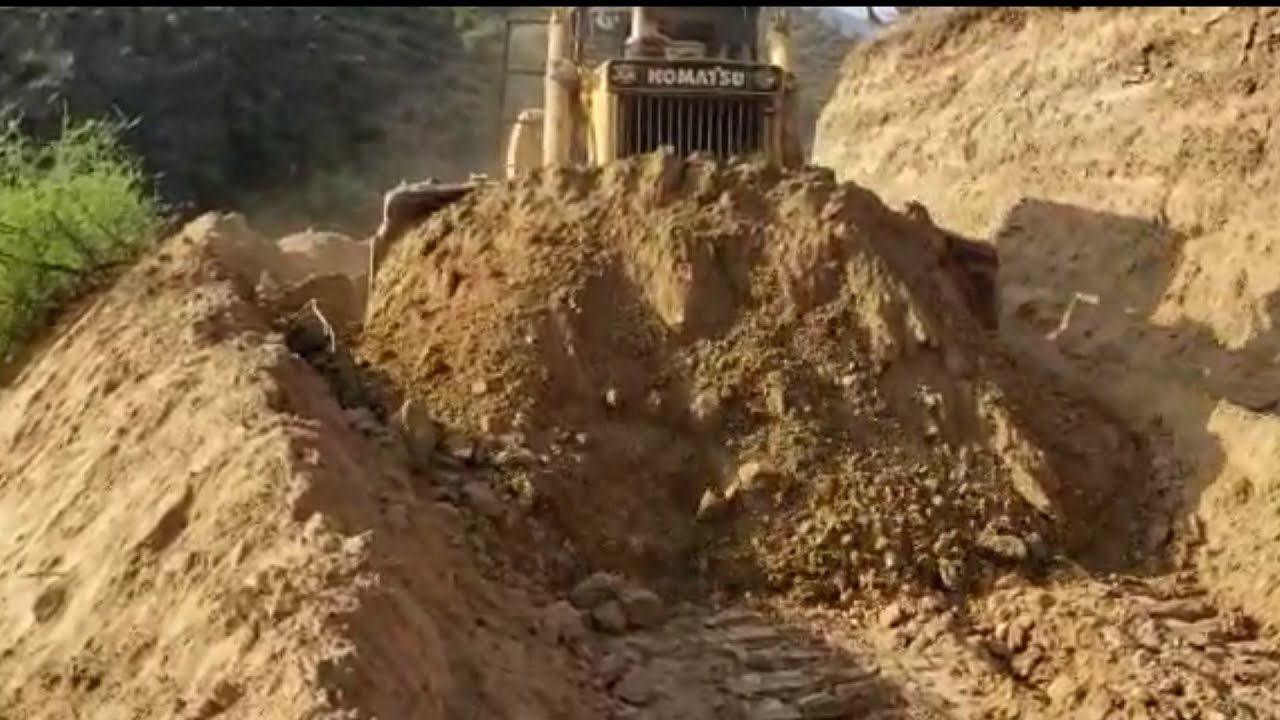 دركتر عملاق مشروع طريق يحضر جبل مطحن مسار ظهرة سداد جمعة بني ساوي