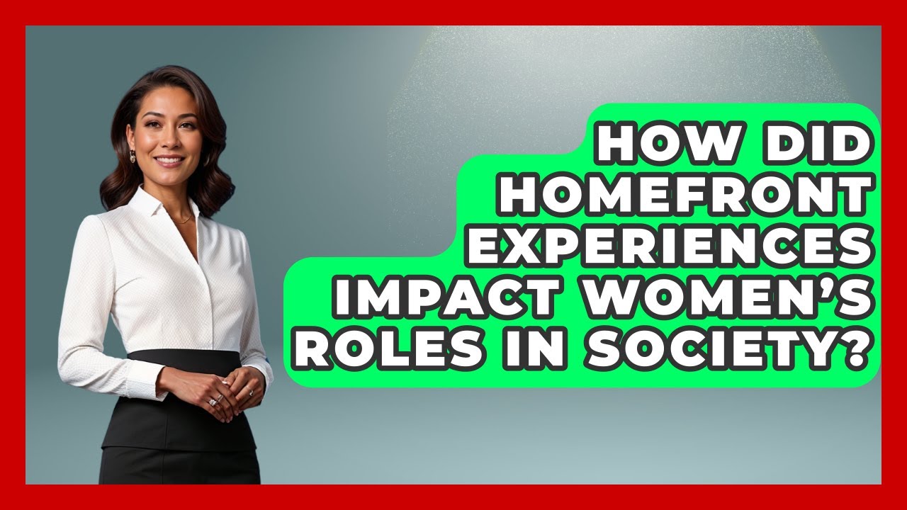 How Did Homefront Experiences Impact Women&rsquo;s Roles in Society? | Second World War Files News