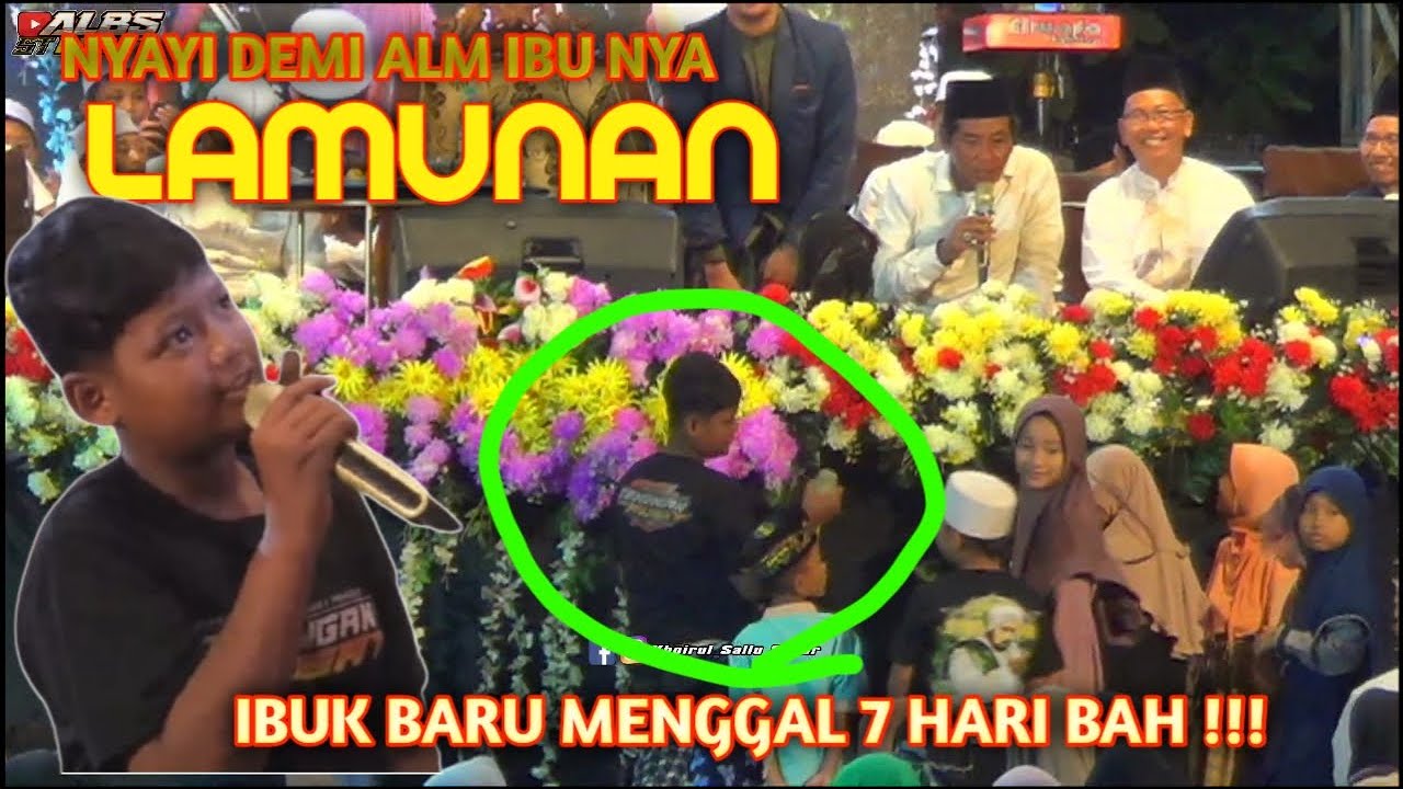 ABAH ANZA TERHARU ‼️ IBU MENINGGAL BARU 7 HARI ANAK INI NYANYIKAN LAGU 