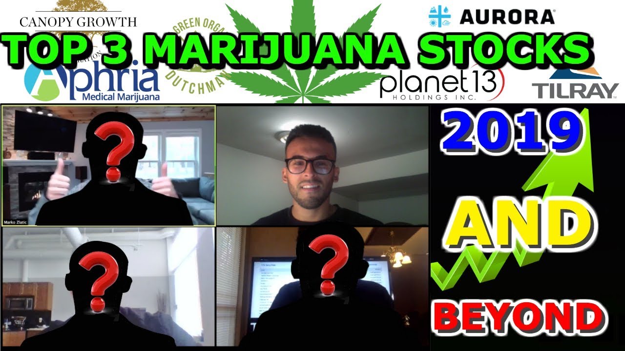 Top 3 Marijuana Stocks To Buy In 2019  - expert advice - Aurora ?  Canopy ? Aphria ?