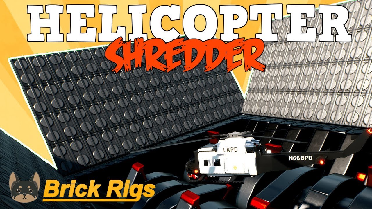 Shredding Helicopters - Brick Rigs Gameplay