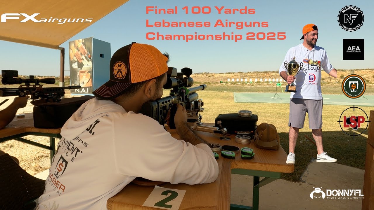 Final Day | Lebanese 100 Yards Airgun Championship 2025 | Elias Assi Wins Gold Overall