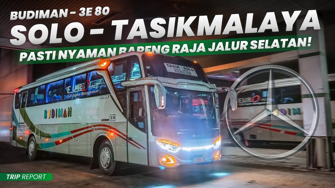 NAIK BUDIMAN LEBIH NYAMAN MINIM AMPIRAN! 👌🏽😁 | Trip Report Budiman 3E 80 (Solo - Tasikmalaya)
