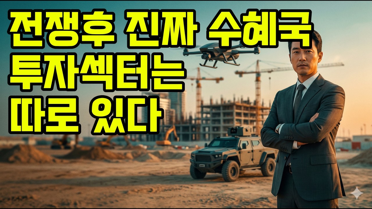 이란 전쟁 종전 후 재건 수혜주 TOP 5 | 현대건설, 한화에어로스페이스 투자 전략 (2026 업데이트)