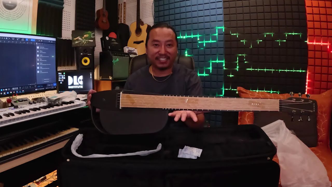 Enya Nex G Carbon Fiber SMART GUITAR Review | Dev Lama