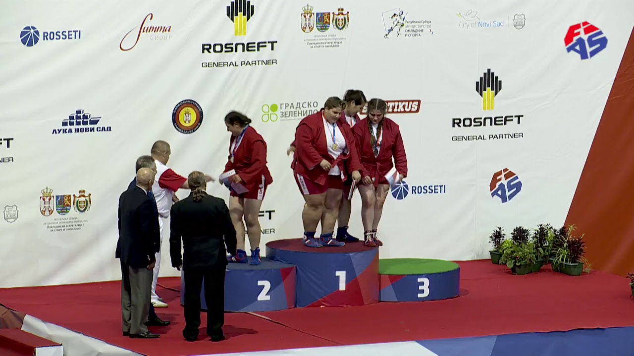 World Youth & Junior SAMBO Championships 2017. Day 2. Finals