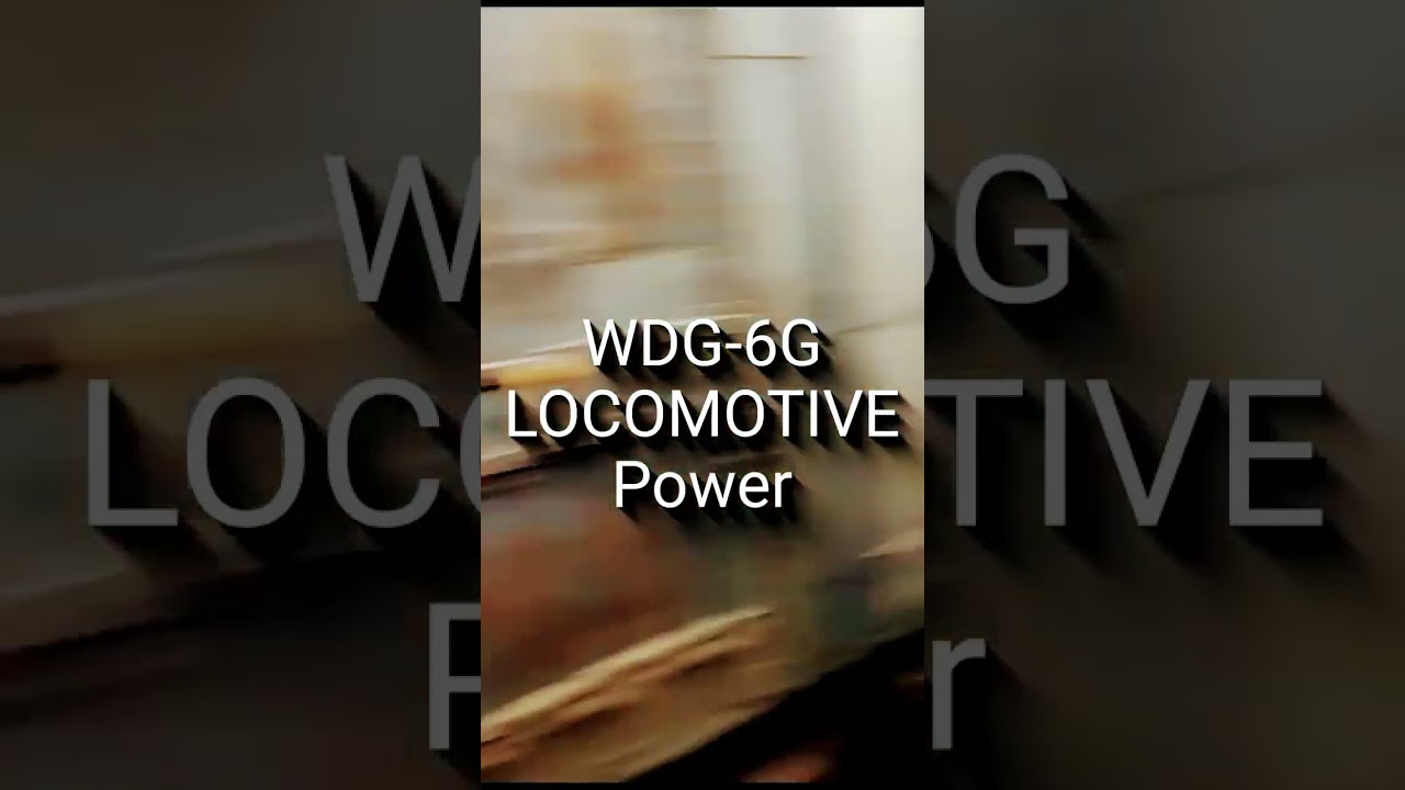 power of WAP wdg 6💪👀🔥🔥🙈🚂#shorts