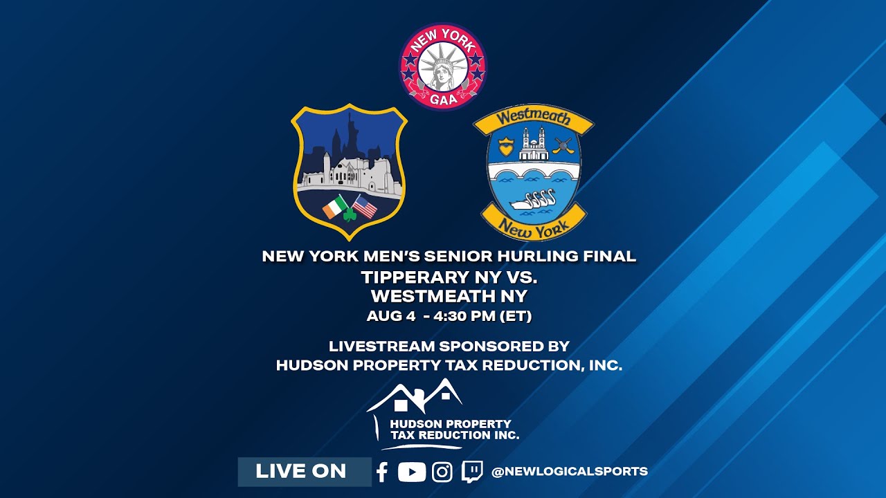 2024 New York GAA Senior Men's Hurling Final - Tipperary NY vs. Westmeath NY