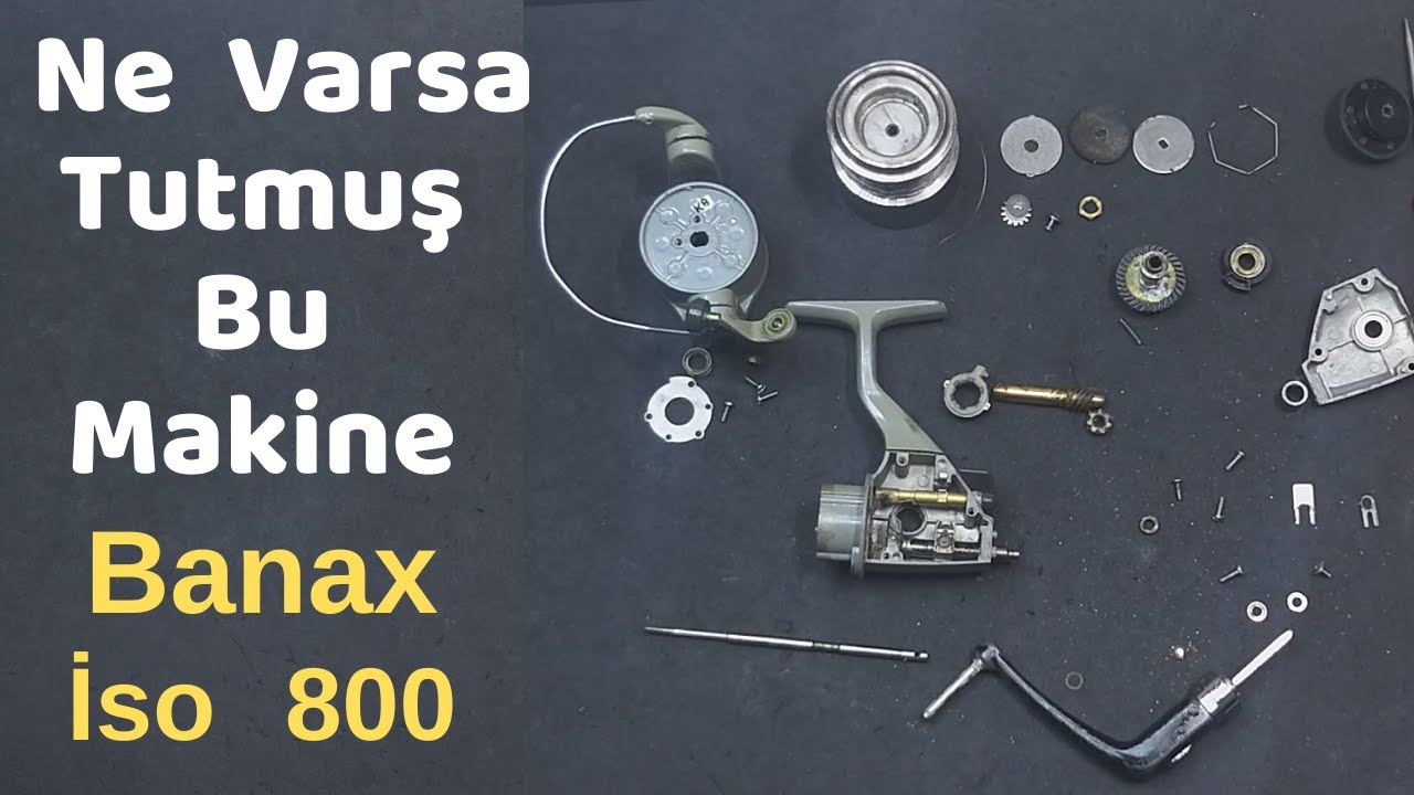 Banax İso 800 Olta Makinesi Bakımı Tamiri