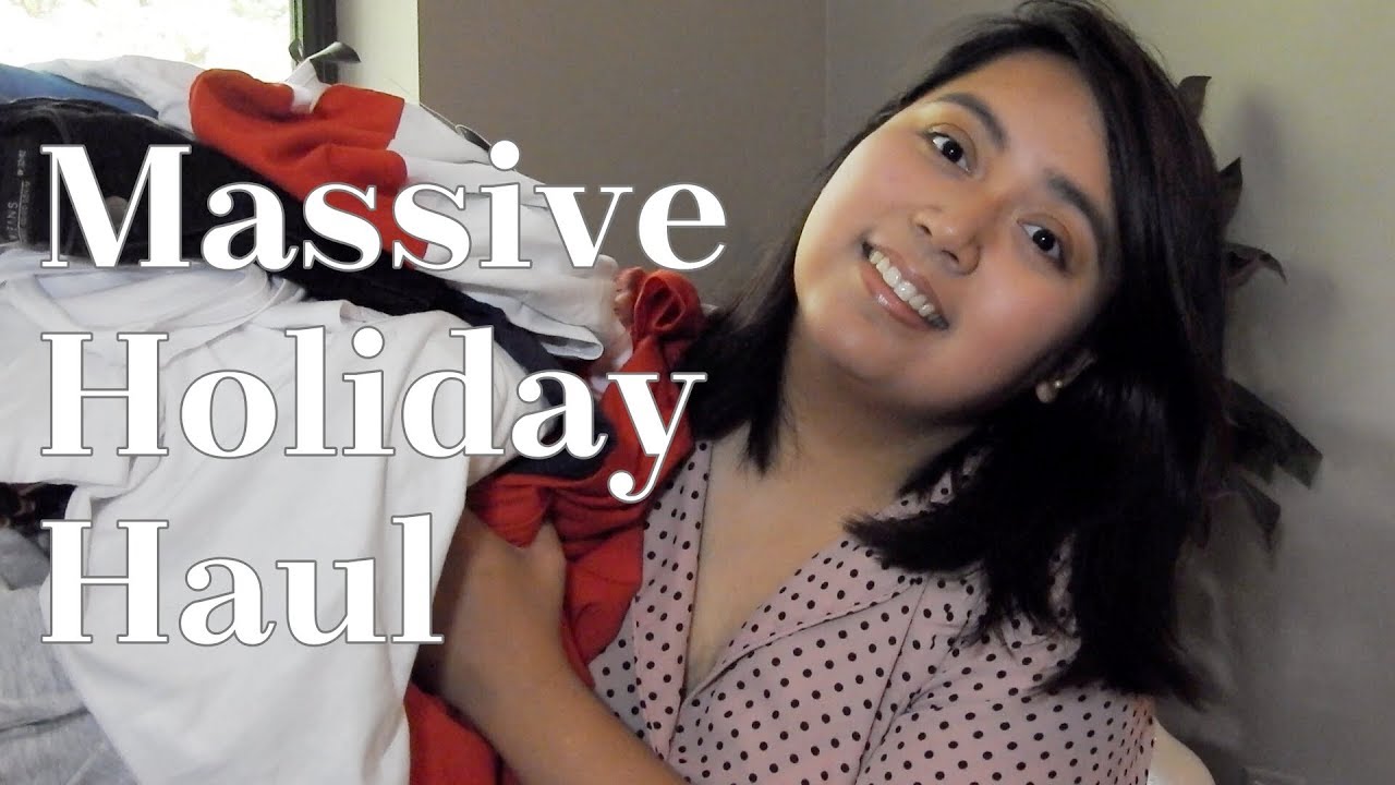 Massive Holiday Haul (Bershka, Pull&Bear & more!) | Angelliepop