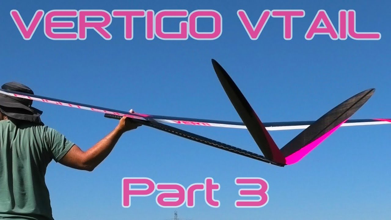 Конструкция V-образного хвостового оперения Vertigo F5J, часть 3 (первый полет)