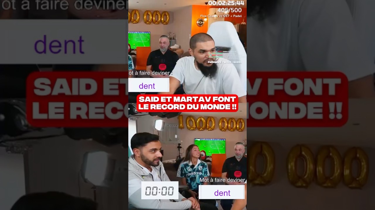 On bat le RECORD DU MONDE avec Martav ?