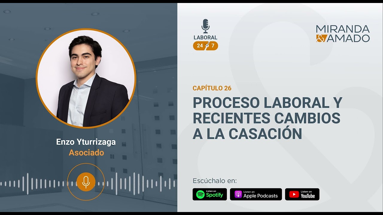 Capítulo 26: Proceso laboral y recientes cambios a la casación
