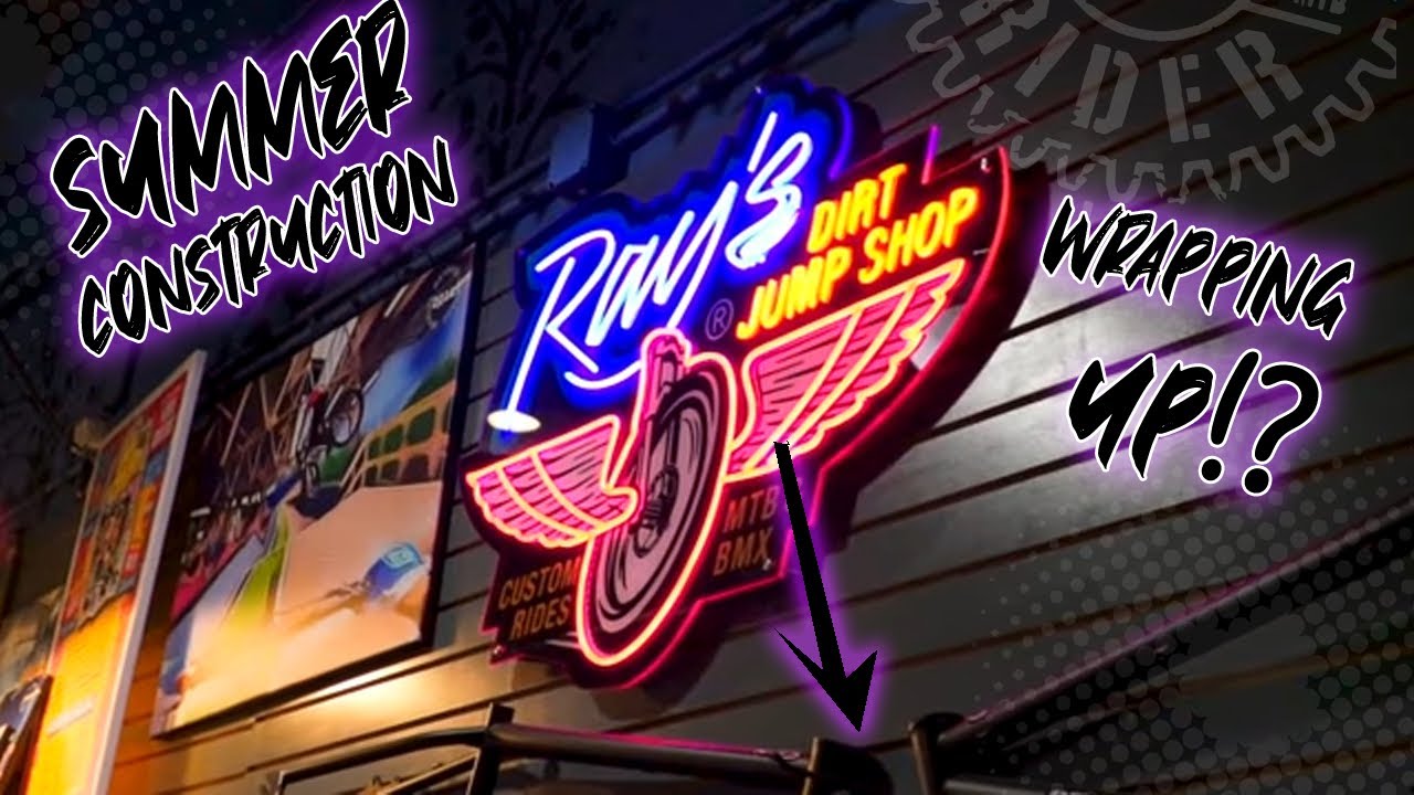 Summer Construction Wrapping Up @Ray's Factory Riders!!