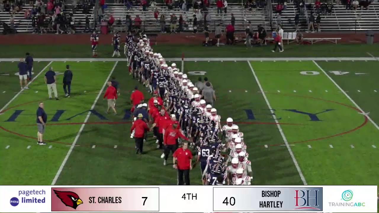 Football: St. Charles @ Bishop Hartley