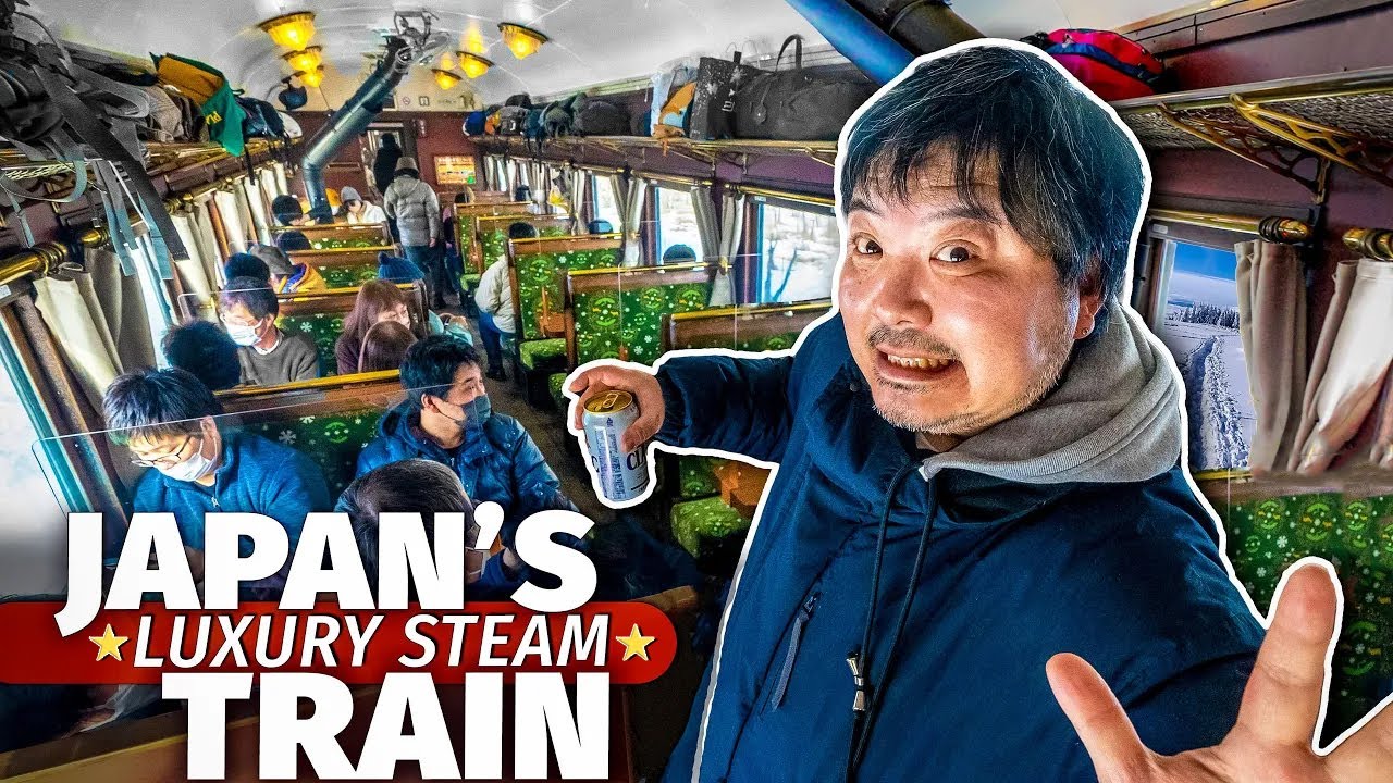 Inside Japan’s Most LUXURIOUS Train 🇯🇵 FIRST Class in Hokkaido