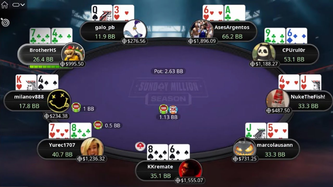 $320 PKO Sunday Million Season 01-H NukeTheFish! | KKremate | CPUrul0r - Final Table Replay