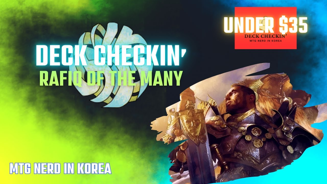 Deck Checkin' - Rafiq of the Many - Voltron Exalted Under $35