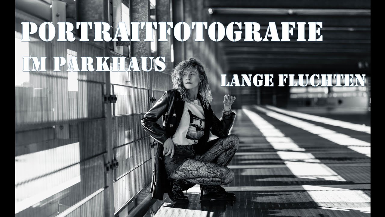 Fotoshooting im Parkhaus