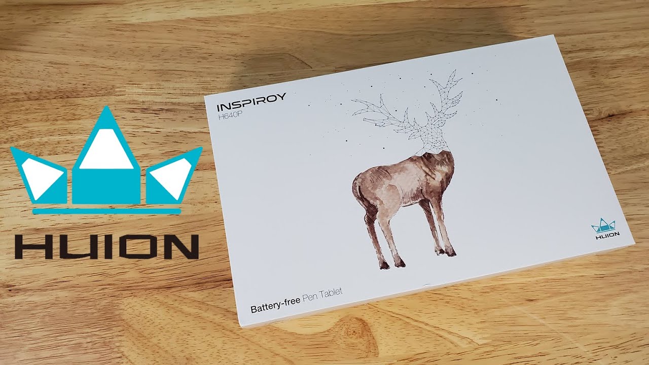 Huion Inspiroy H640P Unboxing Installation and Review Video