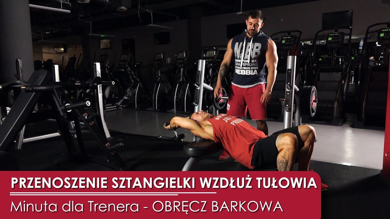 Minuta dla trenera: Przenoszenie sztangielki wzdłuż tułowia
