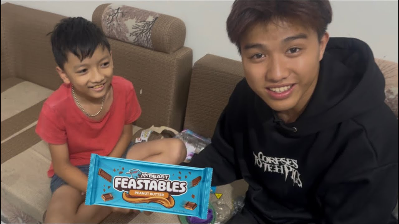 Mua Socola Mrbeast Cho Em Trai Tôi Ăn Thử
