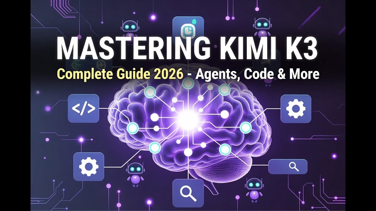Mastering Kimi K3: Complete Beginner to Advanced Guide (2026)