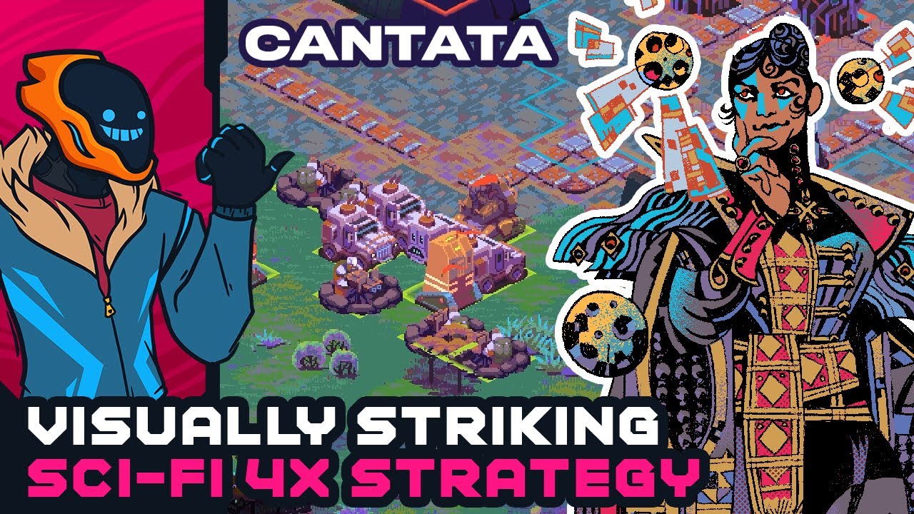 Visually Striking Sci-Fi 4X Strategy - Cantata [Early Access]