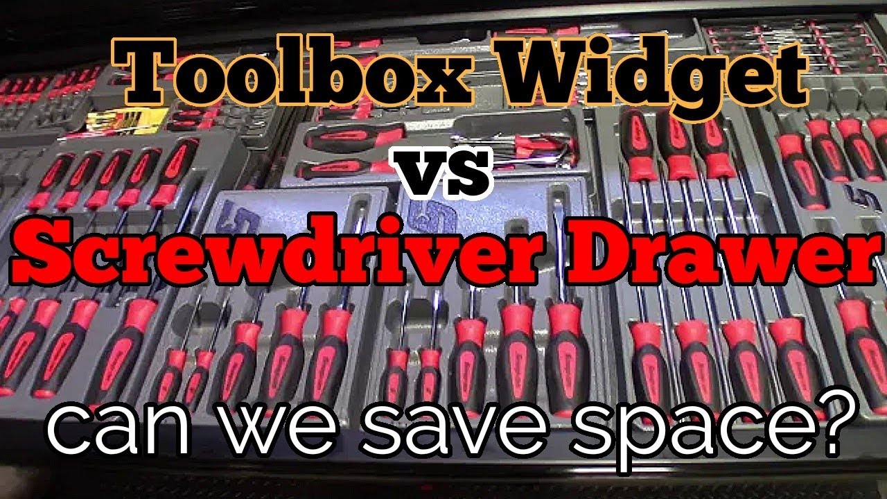 Toolbox Widget  Modular Screwdriver Organizers and More