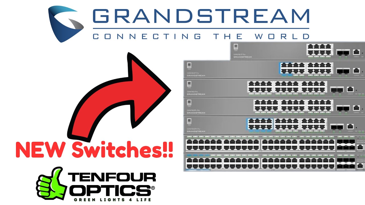 Совершенно новый Grandstream Pro Switch! @GrandstreamNetworks