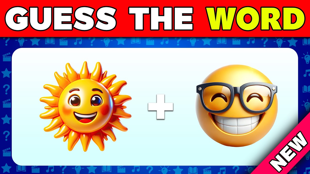 Can You Guess The Word?🤔 Emoji Quiz 🧠(99% FAIL❗)