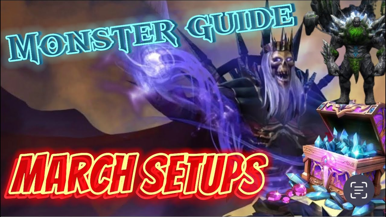 🔥 Monster Guide, March Tips | War and Order 🔥