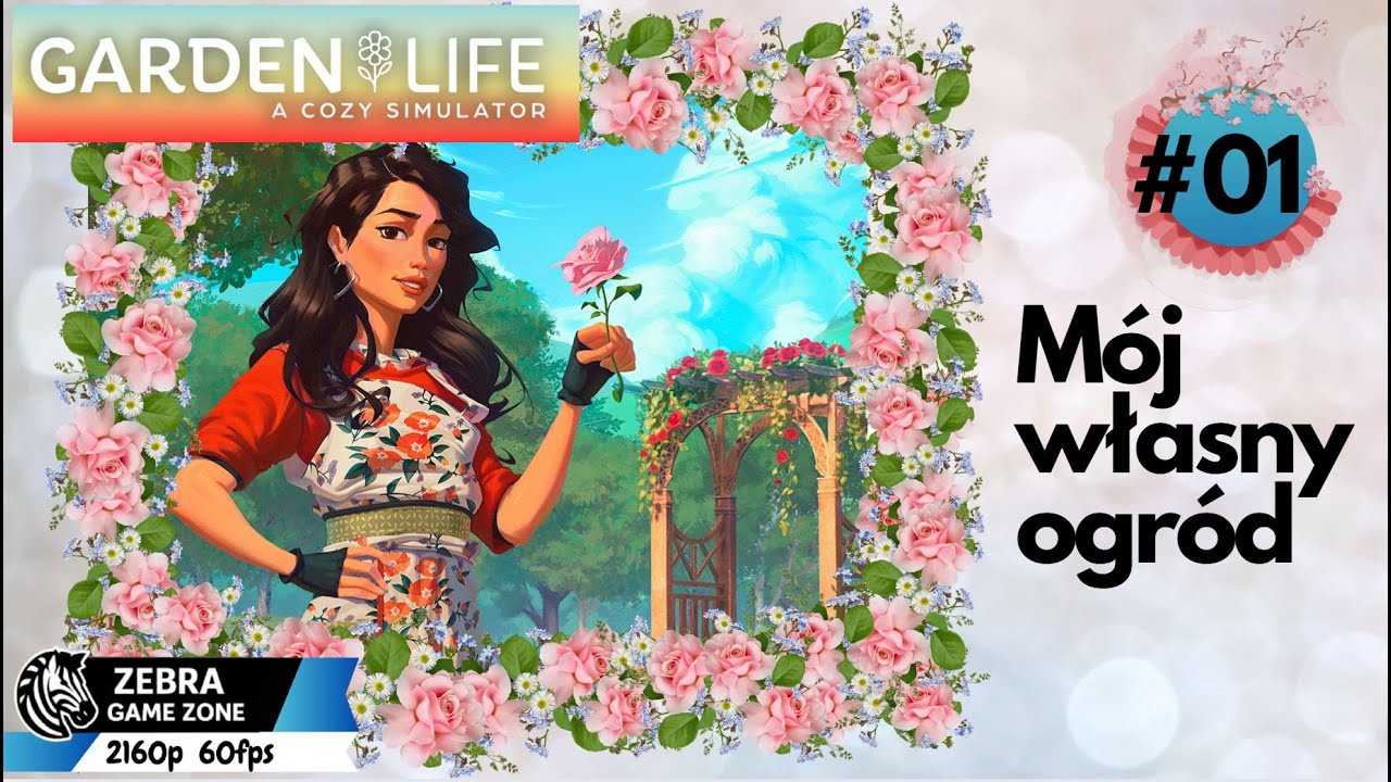 Przytulne ogrodnictwo czas zacząć!🌹 _ Garden Life a cozy simulator _ #01 [PL]