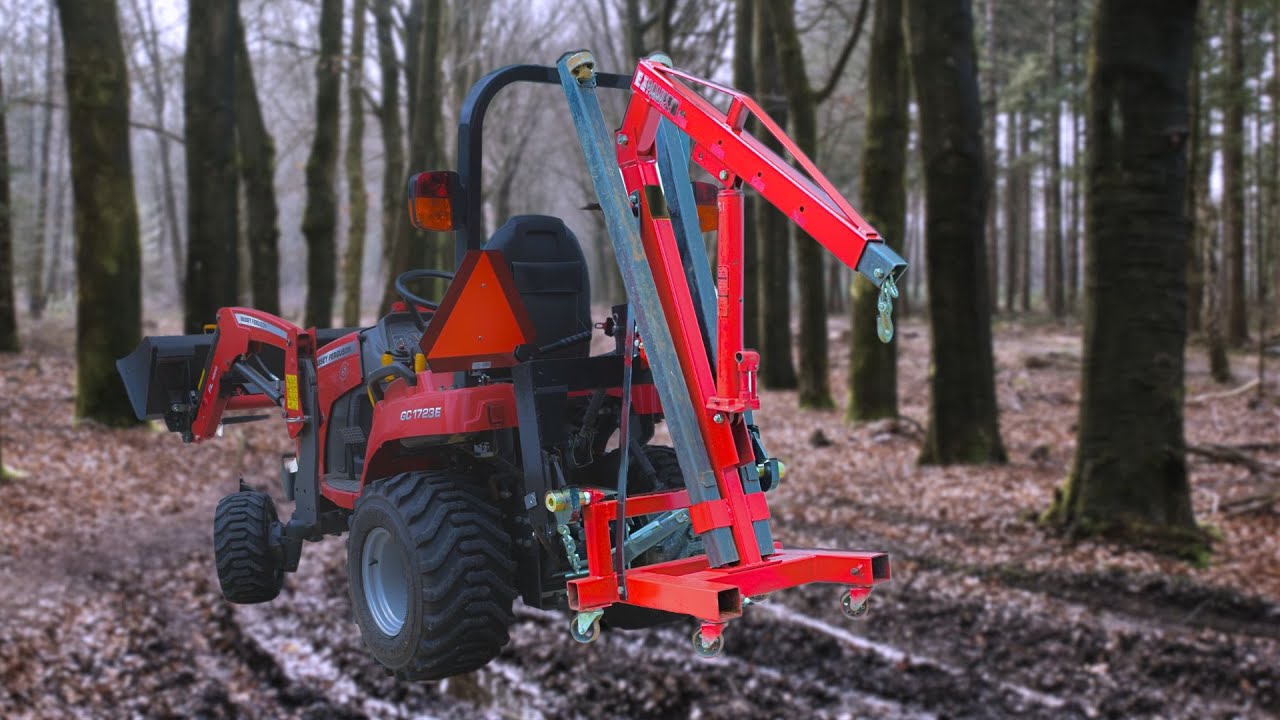 Engine Hoist - 3 Point Hitch : Sub-Compact Tractor