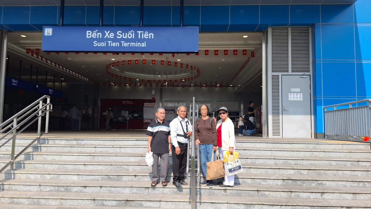 METRO BẾN THÀNH SUỐI TIÊN  _ ĐI TỪ BẾN XE MIỀN ĐÔNG MỚI ĐẾN BẾN THÀNH 