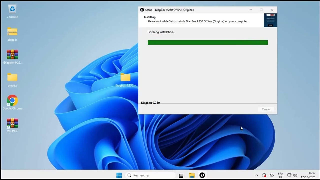 Installation DIAGBOX 9.250 Bye Ztn
