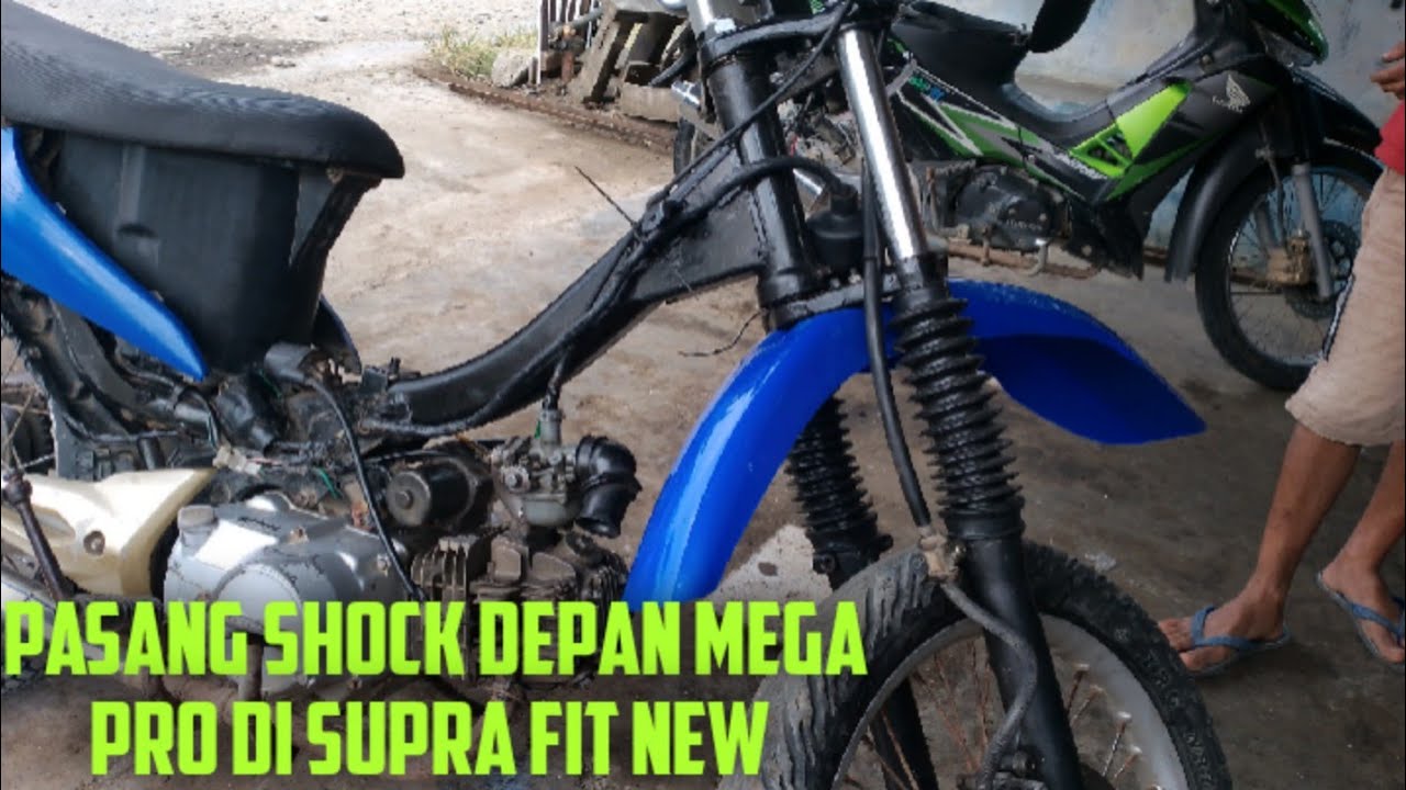 Modifikasi motor Supra fit new jadi trail@mekanik roda dua chanel