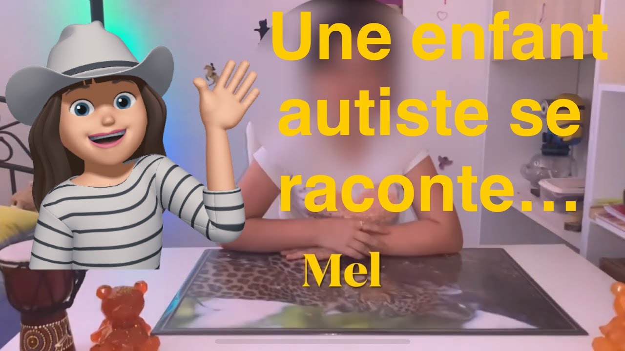 Une jeune enfant autiste asperger raconte son quotidien