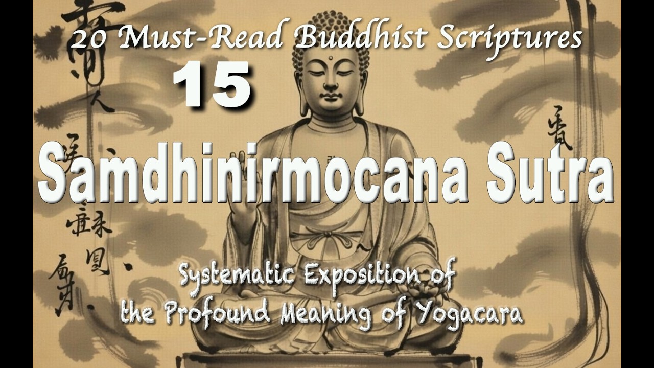 20 Must-Read Buddhist Scriptures: 15th One,Samdhinirmocana Sutraa.Path from Delusion to Awakening