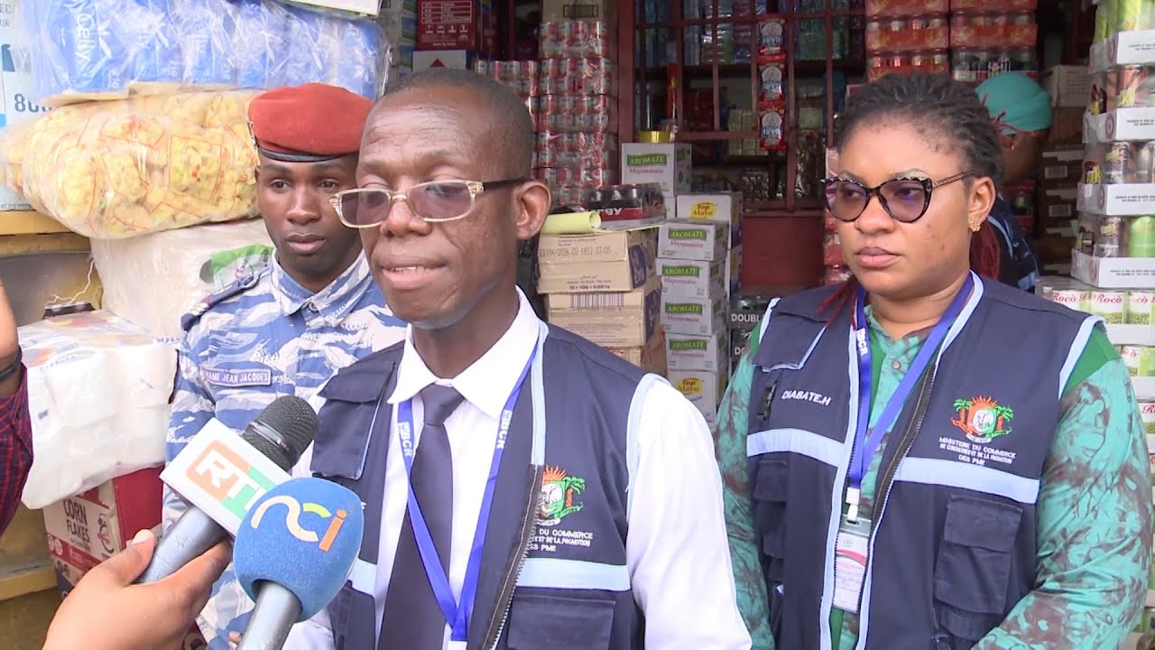 Six commerçants sanctionnés à Abidjan par la Brigade de contrôle pour non-respect des prix plafonnés