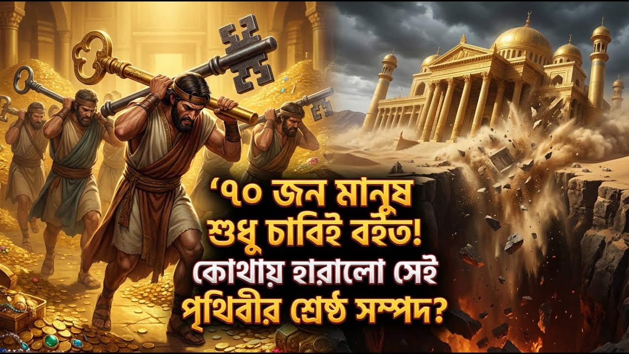 কারুনের অভিশপ্ত সম্পদ  মাটির নিচে হারিয়ে যাওয়া এক রহস্যময় সাম্রাজ্য