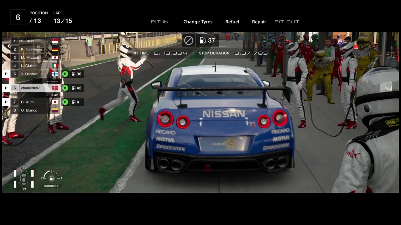 Aim for the  top with a quick pit stop Gran Turismo sport