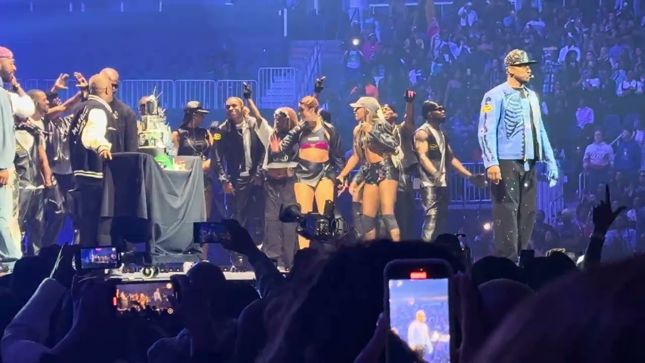 Usher “Surprise Birthday Celebration” in Atlanta for the Past Present Future Tour