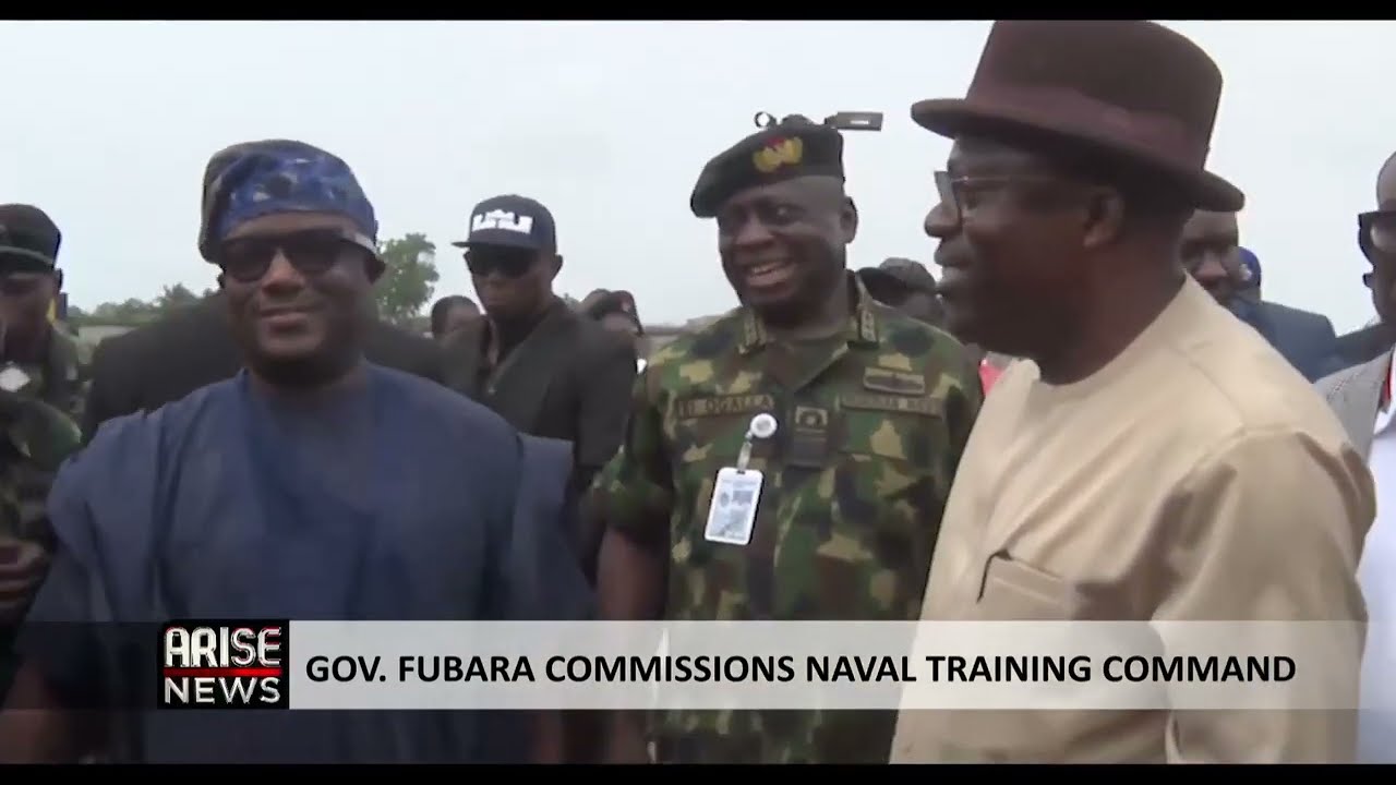 GOV. FUBARA COMMISSIONS NAVAL TRAINING COMMAND