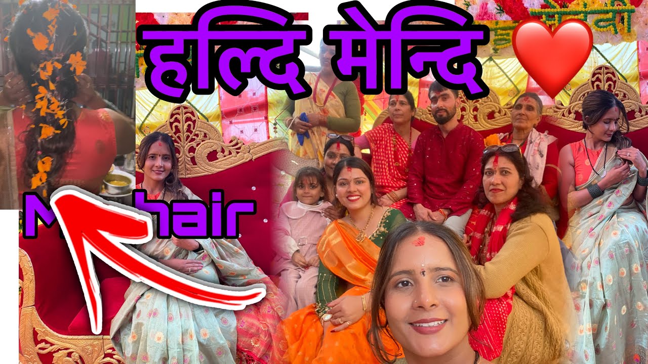 Было так весело на Haldi Mehndi ❤️❤️