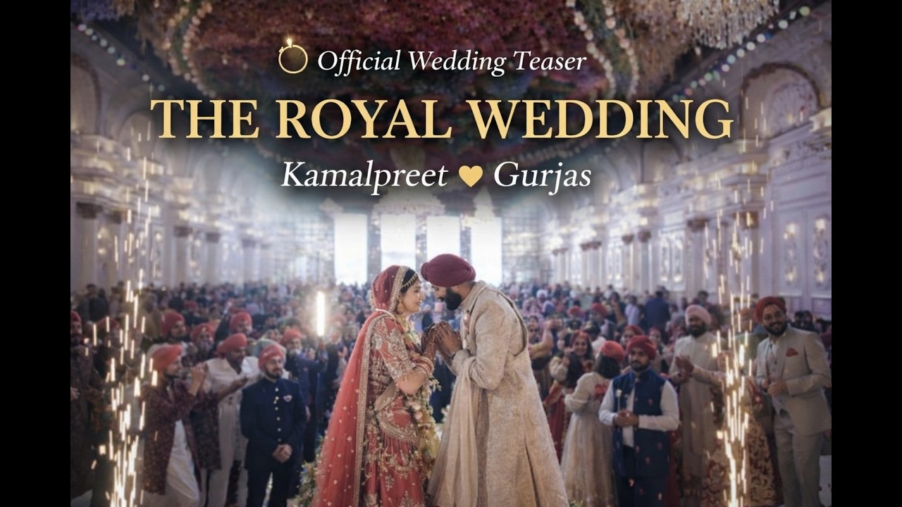Kamalpreet Kaur Weds Gurjas Singh | Bijjan ♥ Pahuja Family Wedding | Official Teaser | #GurKamal