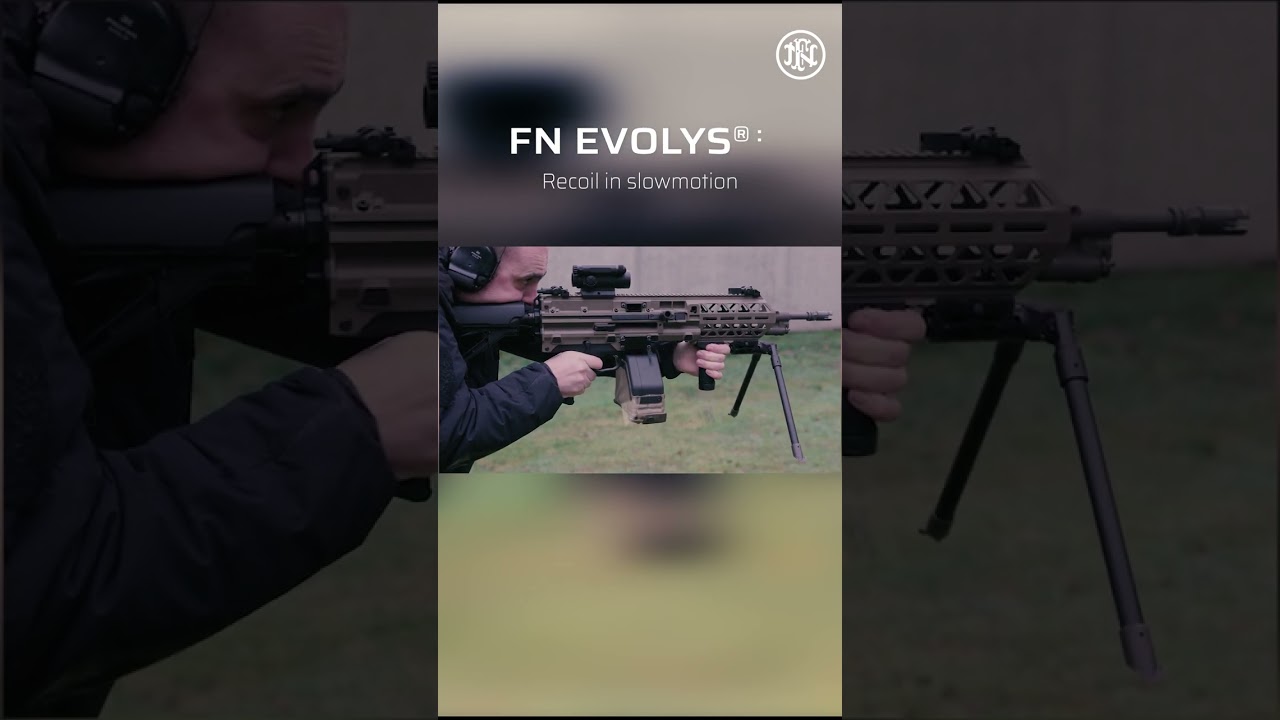 FN EVOLYS&reg;: Controlled recoil (Slow-Motion)