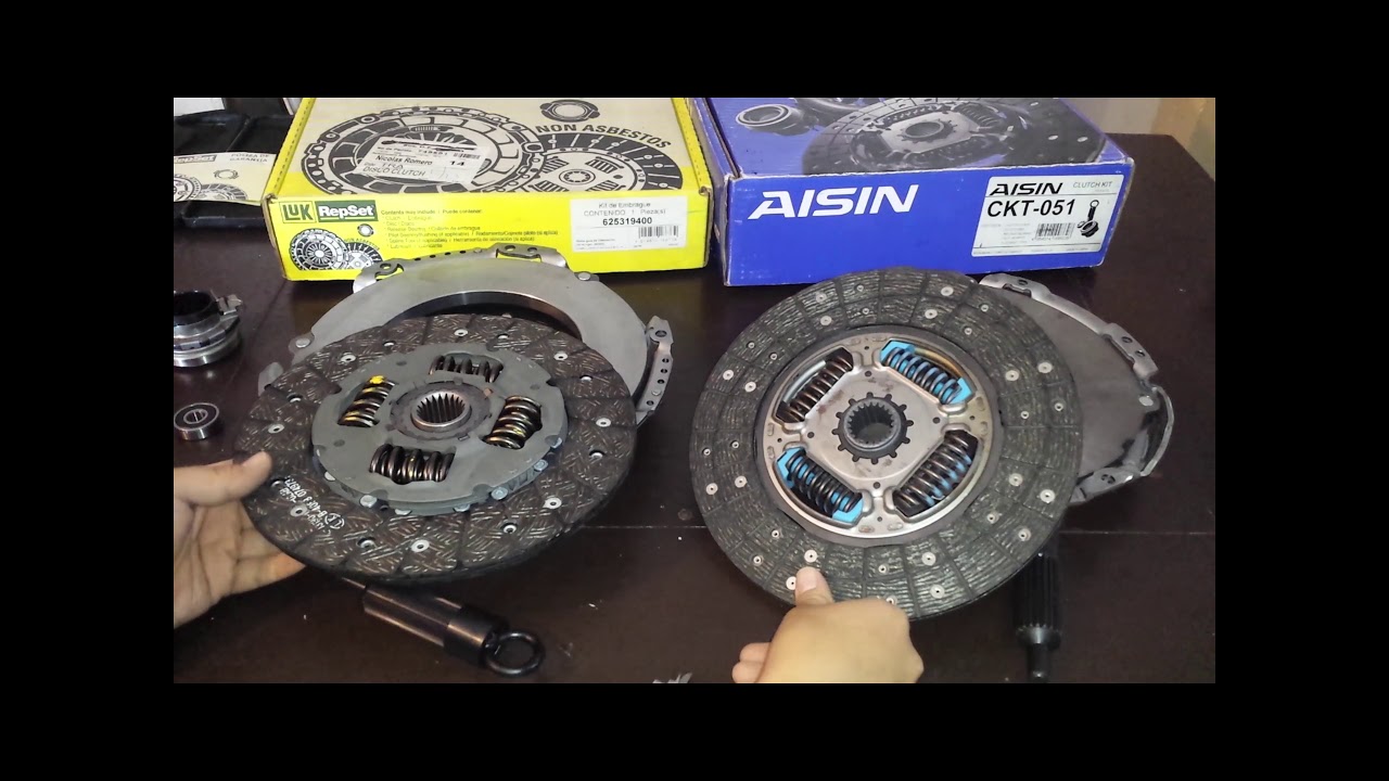 Unboxing clutch AISIN vs Luk 1a parte