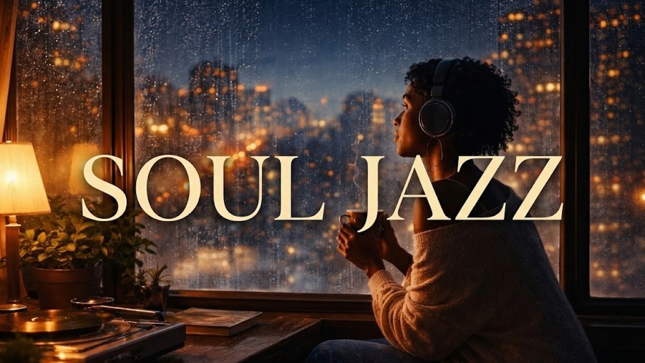 [Playlist] 🎷 Slow Moving City | Soul Jazz Grooves for Night Motion - Groove Lab
