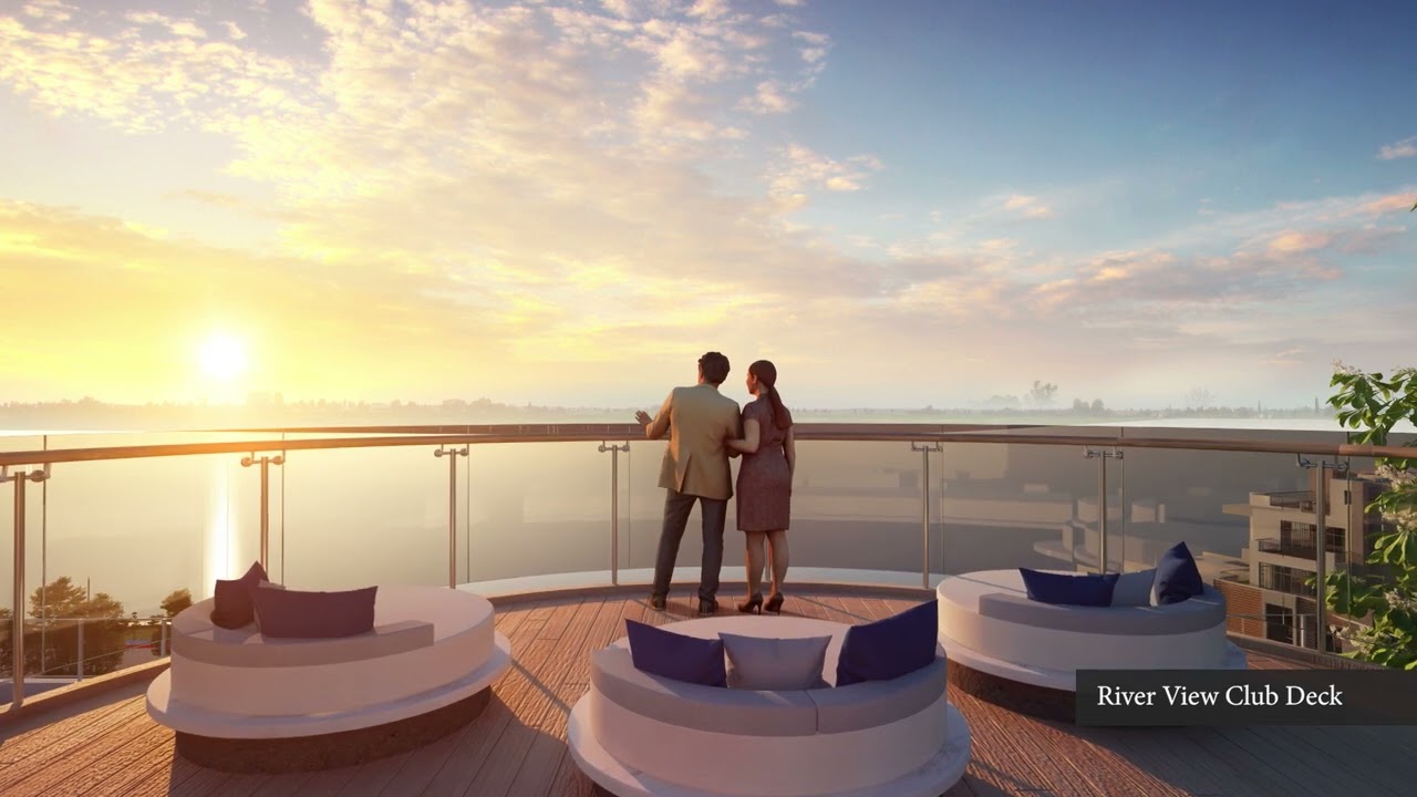 City's Longest Riverfront Living - THE ROYAL GANGES by Srijan Realty